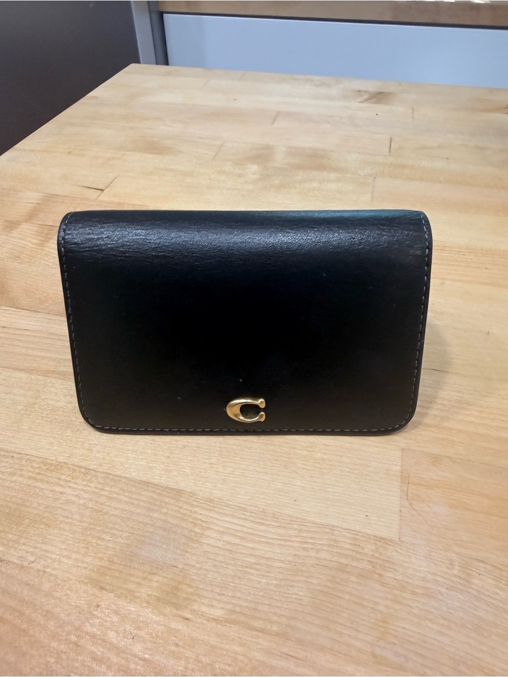 Black Coach Wallet